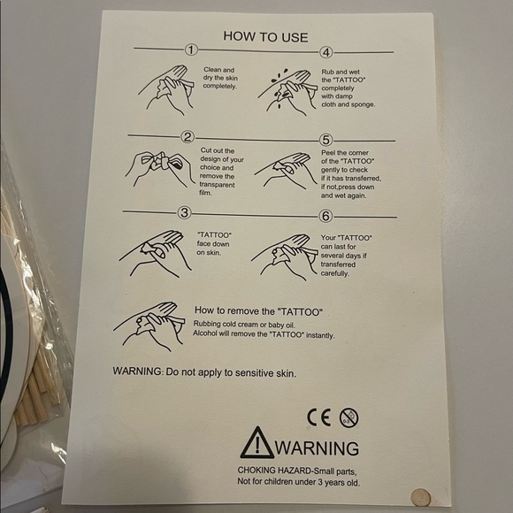 Bride Bachelorette Party Kit: Poppers, Tattoos, Cake Topper, and Photo Props - Picture 3 of 6